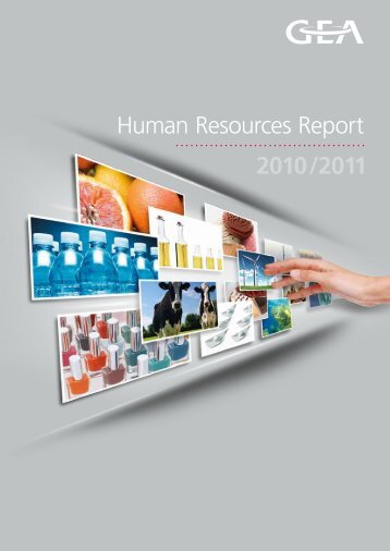 Human Resources Report 2010 / 2011 - GEA Group