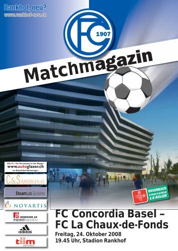 Matchmagazin - FC Concordia Basel