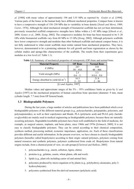 Influence of the Processes Parameters on the Properties of The ...