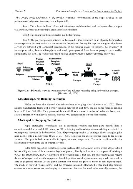 Influence of the Processes Parameters on the Properties of The ...