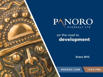 Recurso - Panoro Minerals Ltd.