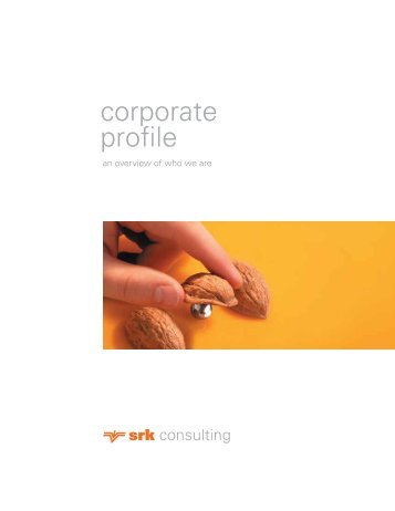 corporate profile - SRK Consulting