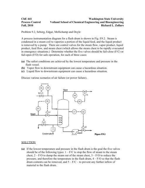 9.2 - Gene and Linda Voiland School of Chemical Engineering