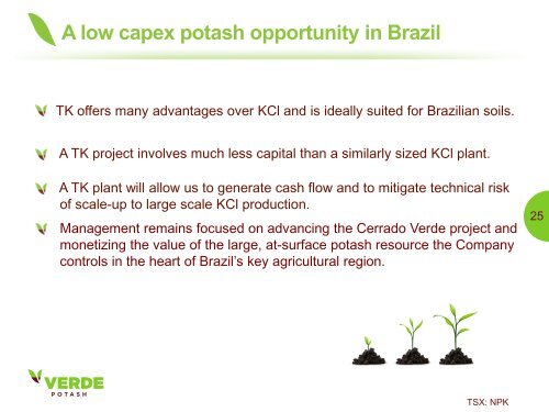 Verde fertilizantes - Verde Potash Plc