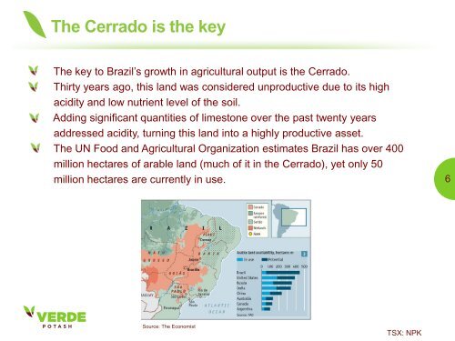 Verde fertilizantes - Verde Potash Plc