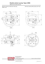 Radial piston pump Type HRK