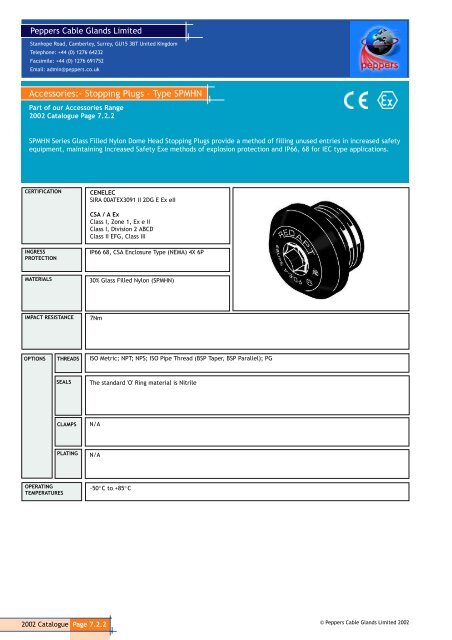 Catalogue Index - Federal International (2000) Ltd