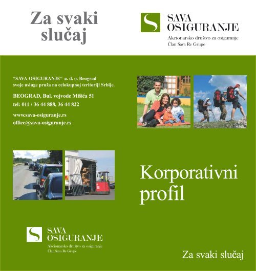 Korporativni profil duofold - Sava Osiguranje