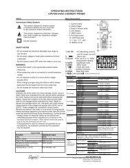 Supco Cap Tube Conversion Chart