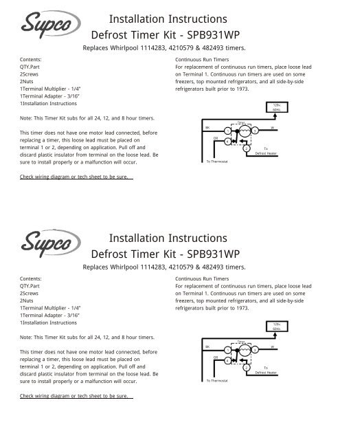 Supco spp6 wiring diagram