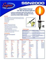 Supco AX34 Orginal Replacement Parts