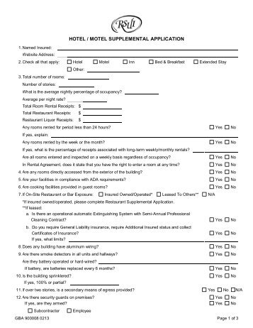 GBA 900008.pdf - Specialty Risk Associates, Inc.