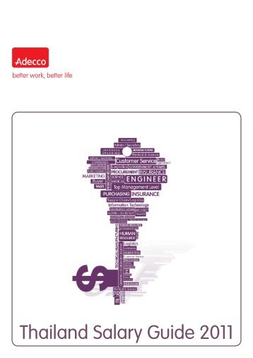 Thailand Salary Guide 2011 - Adecco Thailand