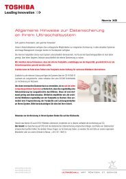 oder PDF-Download - Toshiba Medical