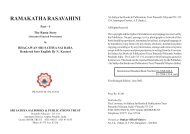 RAMAKATHA RASAVAHINI - Sathya Sai Speaks