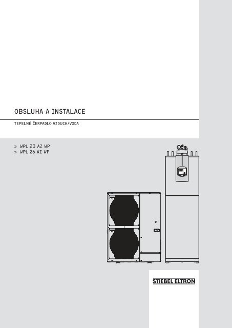 TepelnÃ© Ä erpadlo STIEBEL ELTRON WPL20AZ - TermoWatt s.r.o.