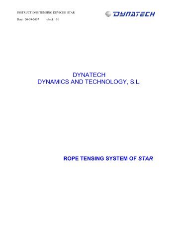 dynatech dynamics and technology, sl - GLOBAL elevators sro