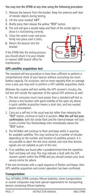 Instruction Manual - GME