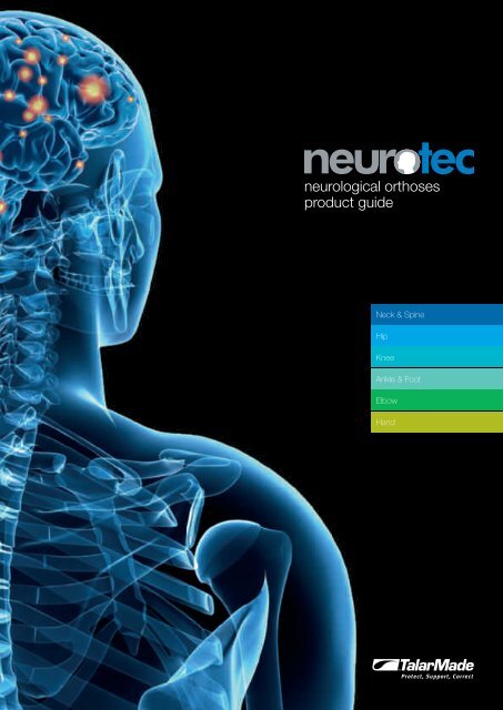 neurological orthoses product guide - Talarmade.com