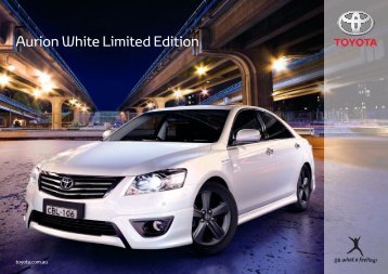 Aurion White Saver.indd - Toyota