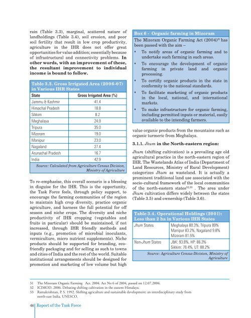 Task Force Report - Govind Ballabh Pant Institute of Himalayan ...