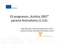 PPT prezentacija - Kultura 2007
