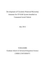 Development of Circularly Polarized Microstrip ... - CEReS - åèå¤§å­¦