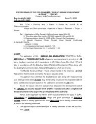 PROCEEDINGS OF THE VICE-CHAIRMAN, TIRUPATI URBAN ...