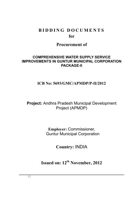 Download - Andhra Pradesh Municipal Development Project Website