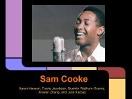 Sam Cooke - Scott D. Lipscomb