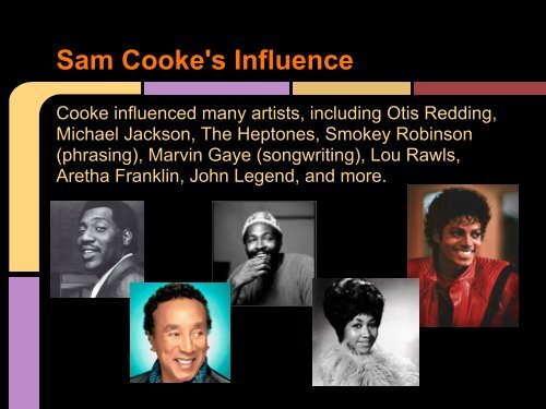 Sam Cooke - Scott D. Lipscomb