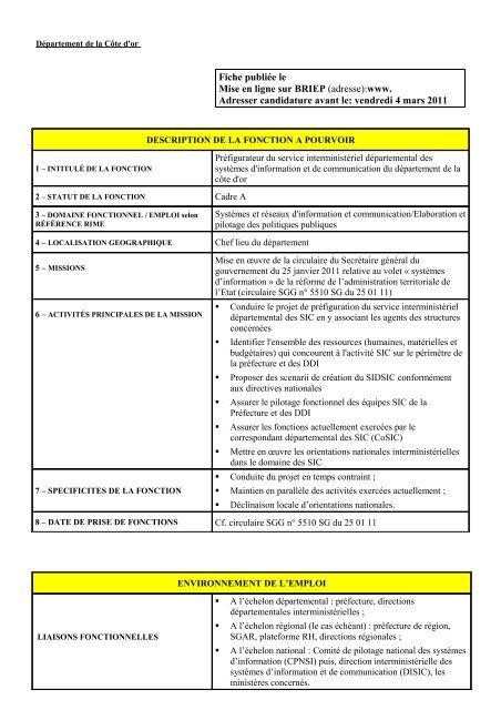 Fiche prefigurateur SIDSIC 21.pdf - BRIEP Bourgogne