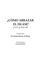 es como abrazar el islam