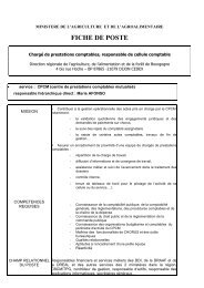 Fiche De Poste Charge De Communication Pdf