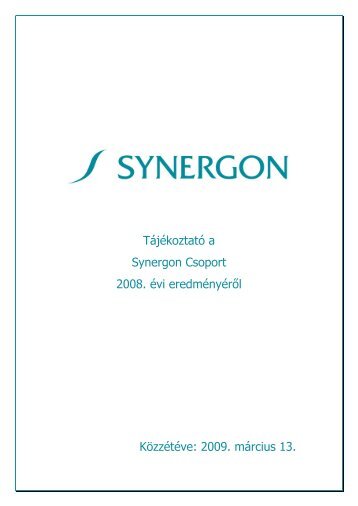 SYN_Q4_GYORS.pdf - Synergon Nyrt.