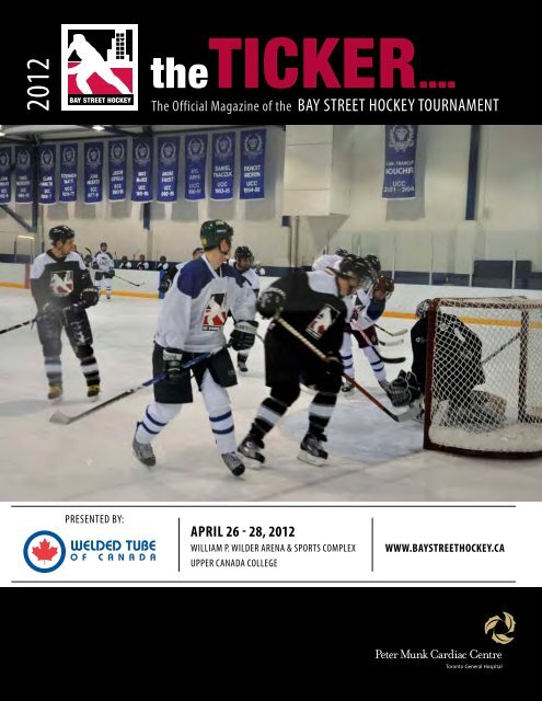 2012 Bay Street Hockey Tournament Magazine - Toronto General ...