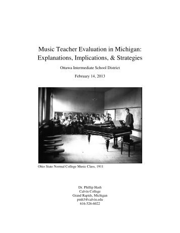 Handout - Music Education Resources