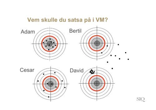 Jens Regner - Institutet för Kvalitetsutveckling, SIQ