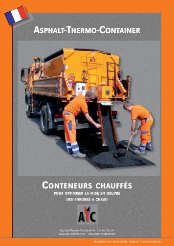 asphalt-thermo-container conteneurs chauffés - Data Richter ...