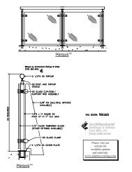 pdf railing detail - Stainless Railings