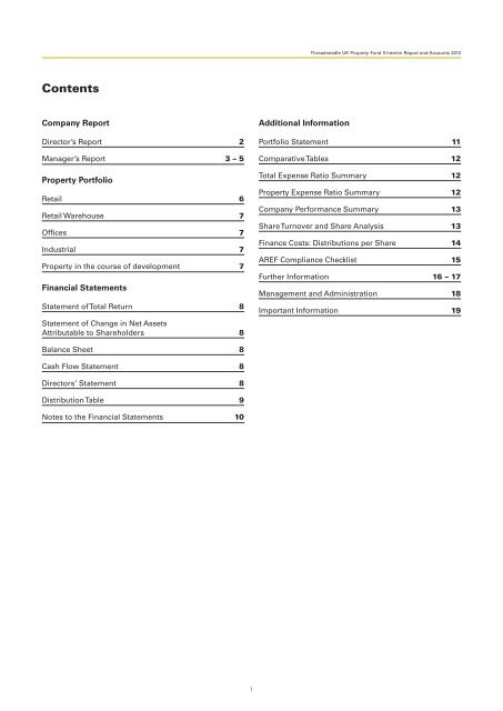 Threadneedle UK Property Fund II - Threadneedle Investments