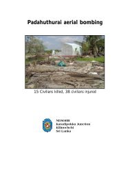 Padahuthurai aerial bombing - Ilankai Tamil Sangam