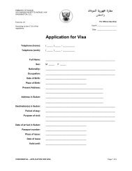 Application for Visa - Travisa
