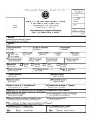 SOLICITUD DE VISA âNO RESIDENTEâ PARA - Travisa