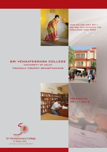 SRI VENKATESWARA COLLEGE