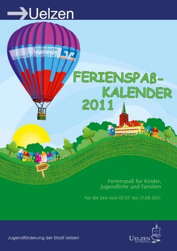 FerienspaÃ Kalender 2011 - Uelzen