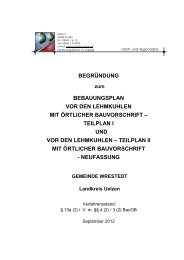 6 B-Plan BegrÃ¼ndung 09-2012 - Samtgemeinde Aue