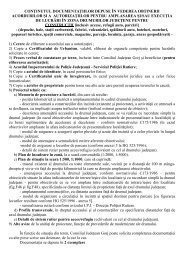 ACTE NECESARE pentru diferite tipuri de inscrieri în cartea funciară