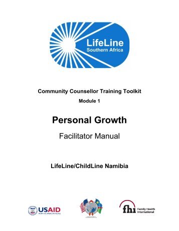 Community Counsellor Training Toolkit: Module 1 Personal Growth ...