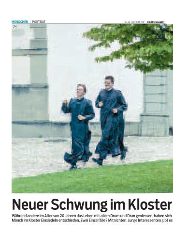 Neuer Schwung im Kloster - KristinaReiss.com
